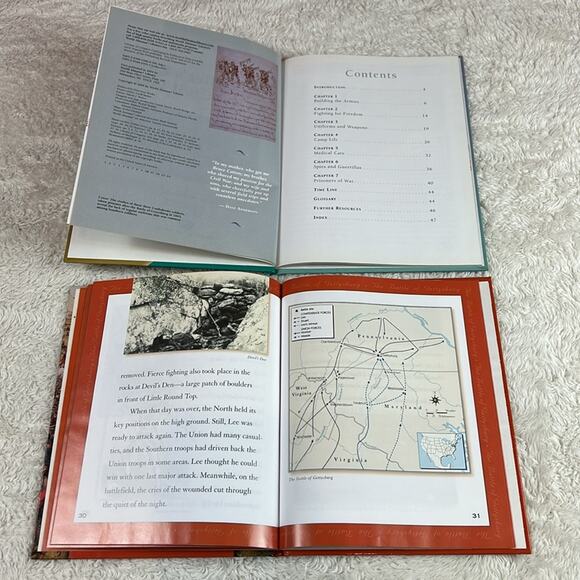 Homeschool History Civil War Bundle - lot of 6 books Good condition - Picture 11 of 15